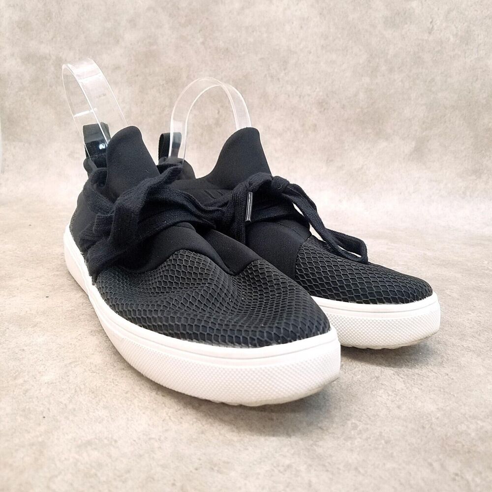 Massini Womens Laura  Size 9 Black  Fabric Fashion Casual Sneakers